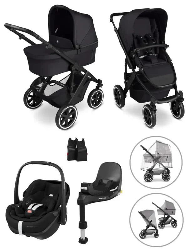 ABC Design Salsa 5 Air 4in1 Bundle inkl. Zubehör – Coal