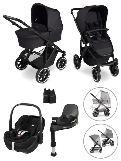 ABC Design Salsa 5 Air 4in1 Bundle inkl. Zubehör – Coal
